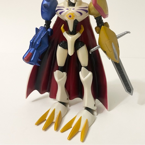 Digimon 2000 Omnimon Omegamon Bandai PVC Rubber Action Figure 6” Tall - Picture 3 of 16